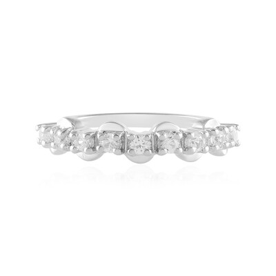 Bague en argent et Zircon