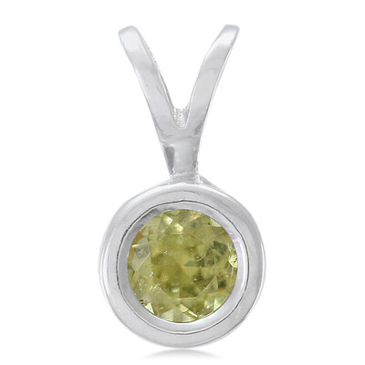 Pendentif en argent et Tourmaline