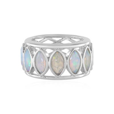 Bague en argent et Opale Welo (de Melo)