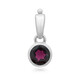 Pendentif en argent et Grenat du Mozambique