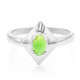 Bague en argent et Chrysoprase impériale