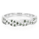 Bague en argent et Diamant fantaisie
