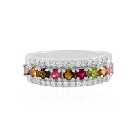 Bague en argent et Tourmaline