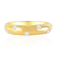 Bague en argent et Topaze blanche