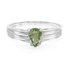 Bague en argent et Tourmaline Paraïba