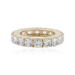 Bague en or et Saphir blanc (de Melo)