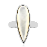 Bague en argent et Nacre