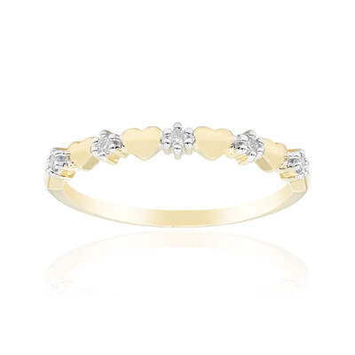 Bague en or et Diamant SI1 (G) (Annette)