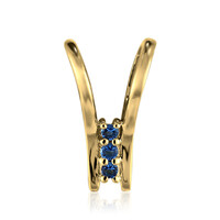 Pendentif en or et Haüyne