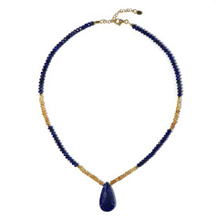 Collier en argent et Lapis-Lazuli