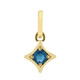 Pendentif en or et Haüyne