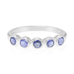 Bague en argent et Saphir du Laos