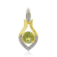 Pendentif en or et Sphène