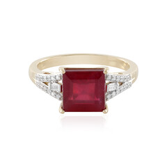 Bague en or et Rubis de Madagascar (D'vyere)