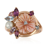 Bague en argent et Nacre