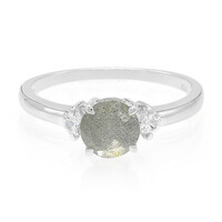 Bague en argent et Spectrolite