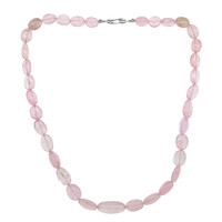 Collier en argent et Morganite