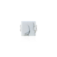 Pendentif en argent et Howlite