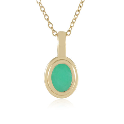 Collier en argent et Emeraude de Socoto