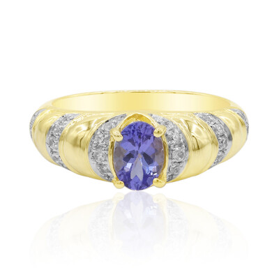 Bague en or et Tanzanite (de Melo)