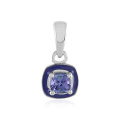 Pendentif en argent et Tanzanite