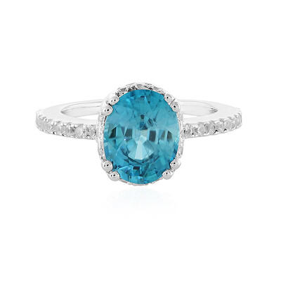 Bague en argent et Zircon de Ratanakiri