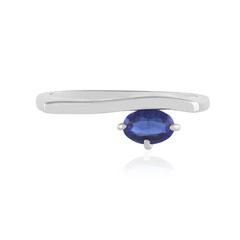 Bague en argent et Kyanite du Népal