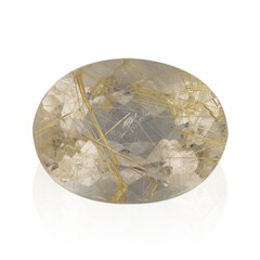  Quartz rutile (Cheveux de Vénus) (gemme et boîte de collection)