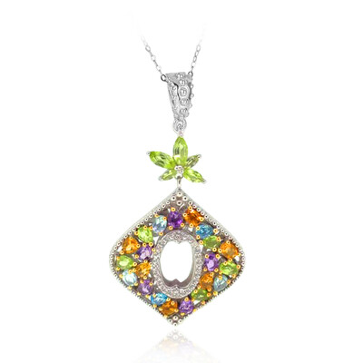 Collier en argent et Améthyste (Dallas Prince Designs)