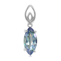 Pendentif en argent et Topaze rayon de lune