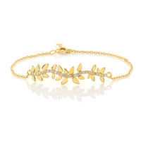 Bracelet en argent et Zircon