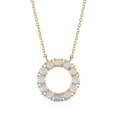 Collier en argent et Opale Welo