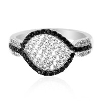 Bague en argent et Zircon