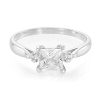 Bague en argent et Pétalite