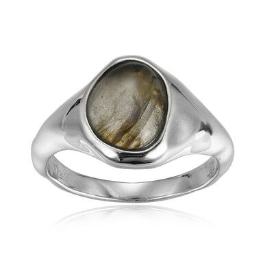 Bague en argent et Labradorite
