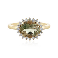 Bague en or et Pierre du Soleil de l’Orégon