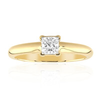 Bague en or et Diamant IF (D)