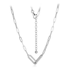 Collier en argent et Diamant I3 (H)