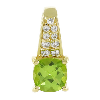 Pendentif en or et Péridot du Cachemire