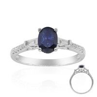 Bague en or et Saphir bleu de Ceylan (CIRARI)