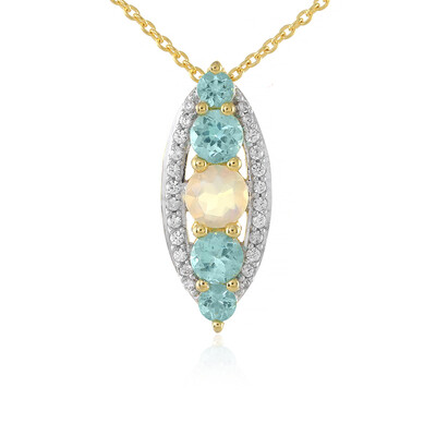 Collier en argent et Opale Welo