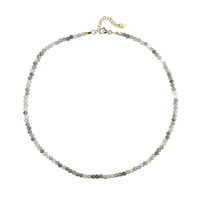 Collier en argent et Zircon Fancy