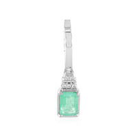 Pendentif en argent et Emeraude de Russie