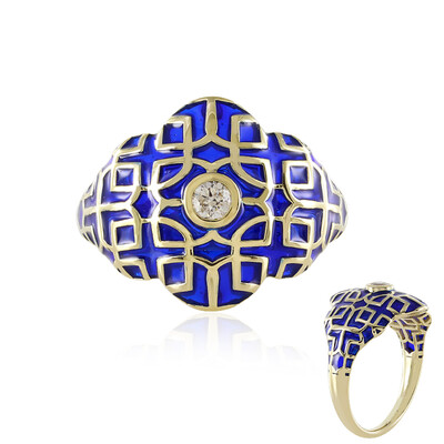 Bague en or et Diamant I1 couleur (I) (Ornaments by de Melo)