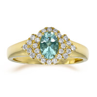Bague en or et Tourmaline Paraïba (CIRARI)