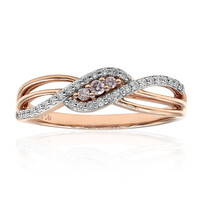 Bague en or et Diamant rose I3 d'Argyle (Mark Tremonti)