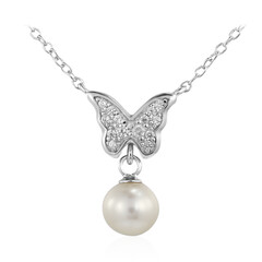Collier en argent et Perle de culture d'eau douce