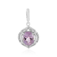 Pendentif en argent et Kunzite