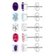 Boucles d'oreilles en argent et Améthyste du Maroc