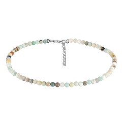 Collier en argent et Amazonite